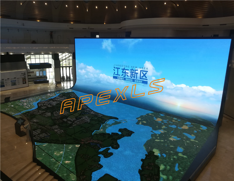 海口P2.5MM創(chuàng)意戶內(nèi)LED地磚屏