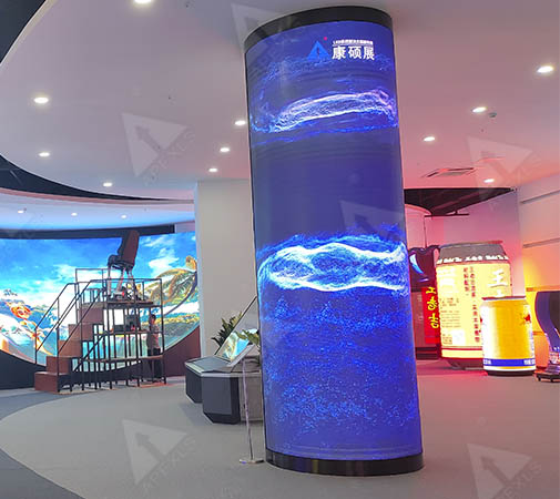 圓柱屏展示區(qū)