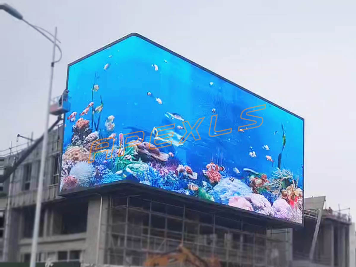 內(nèi)蒙古赤峰市樂(lè)尚金街裸眼3D大屏幕